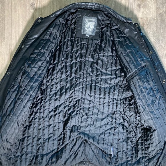 Black Jacket, cotton and polyurethane, Size L - Picture 4 of 4